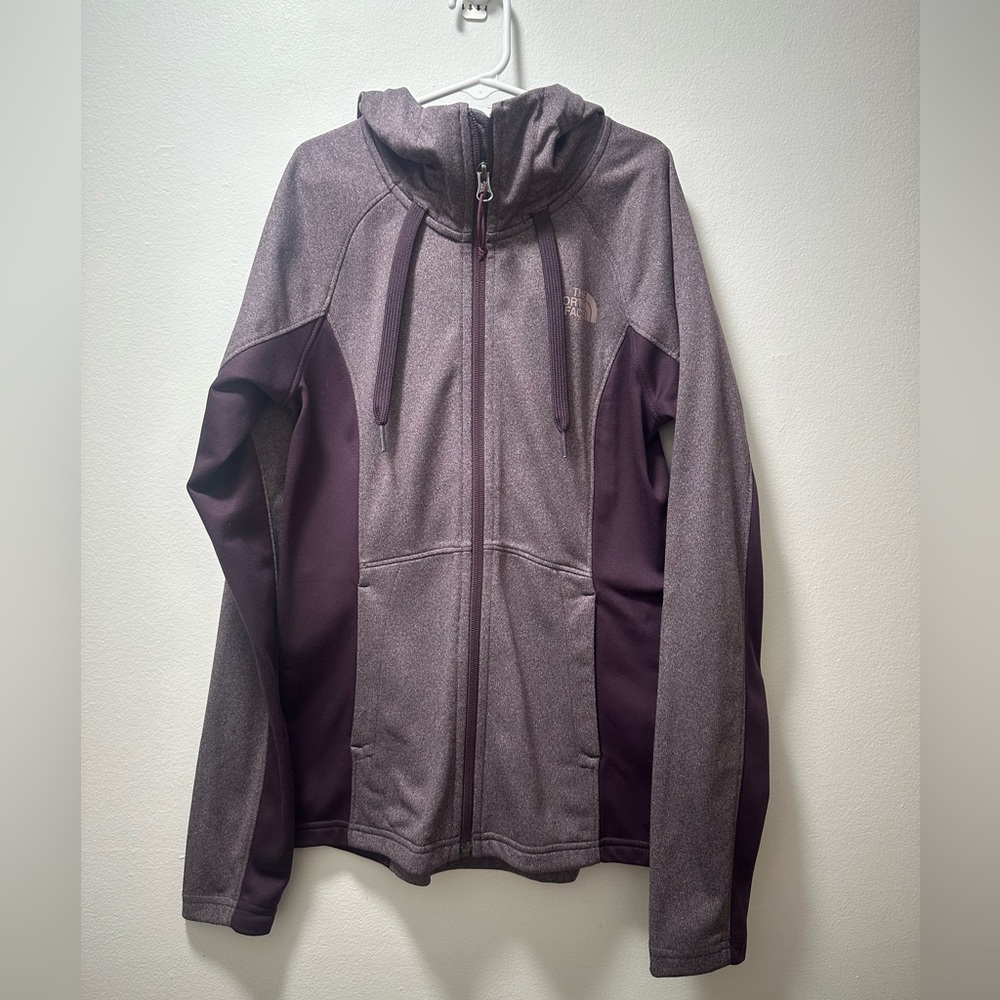 The North Face Fitted Hooded Zip Up Jacket